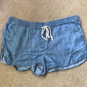 Loft jean shorts